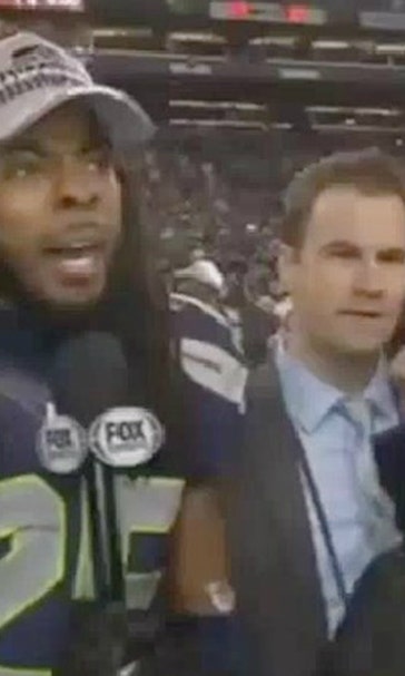 Watch: The Richard Sherman outburst you DIDN'T see on TV